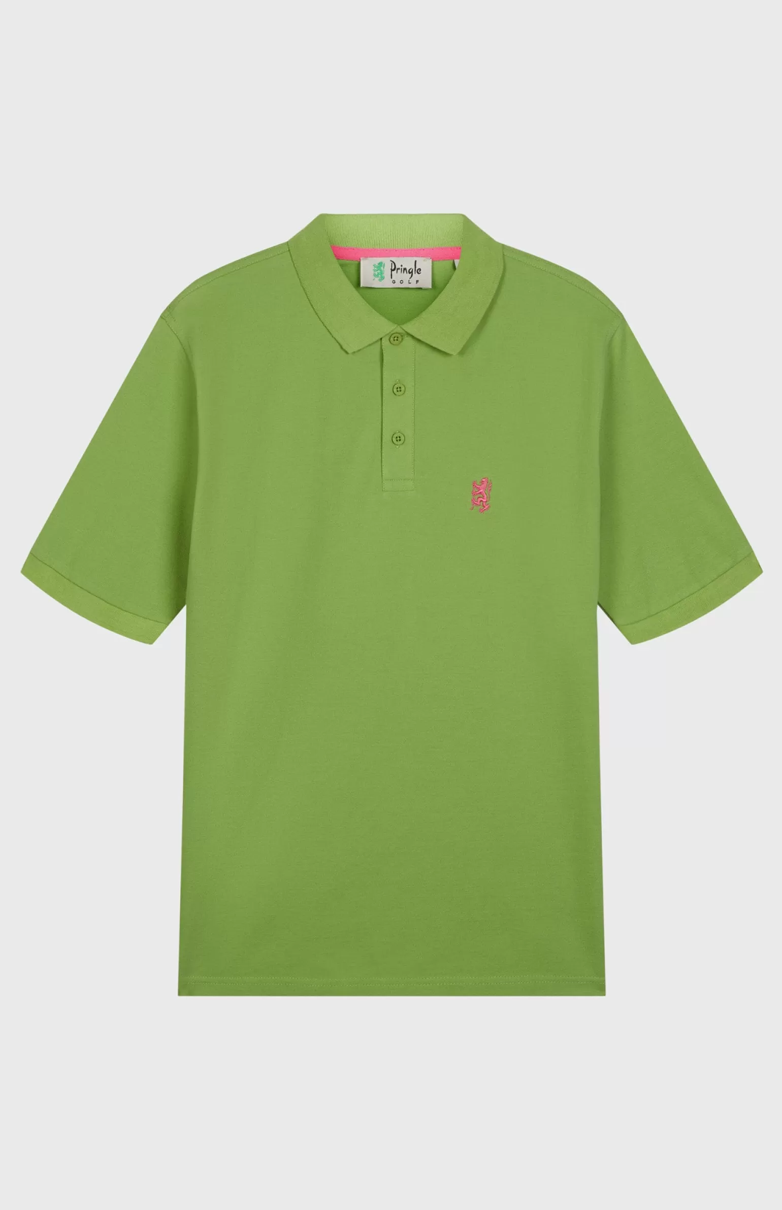 Pringle of Scotland Cotton Heritage Golf Polo Shirt In Field Green