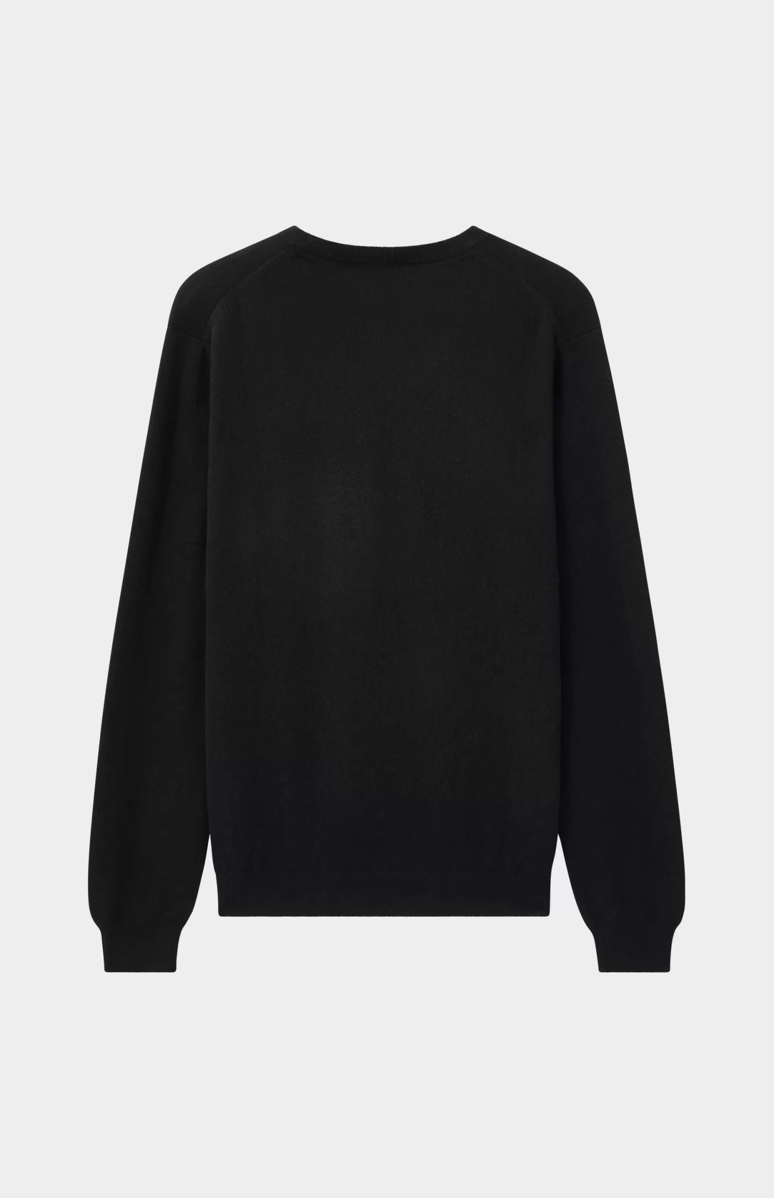 Pringle of Scotland Men's Classic V Neck Cashmere Jumper In Black