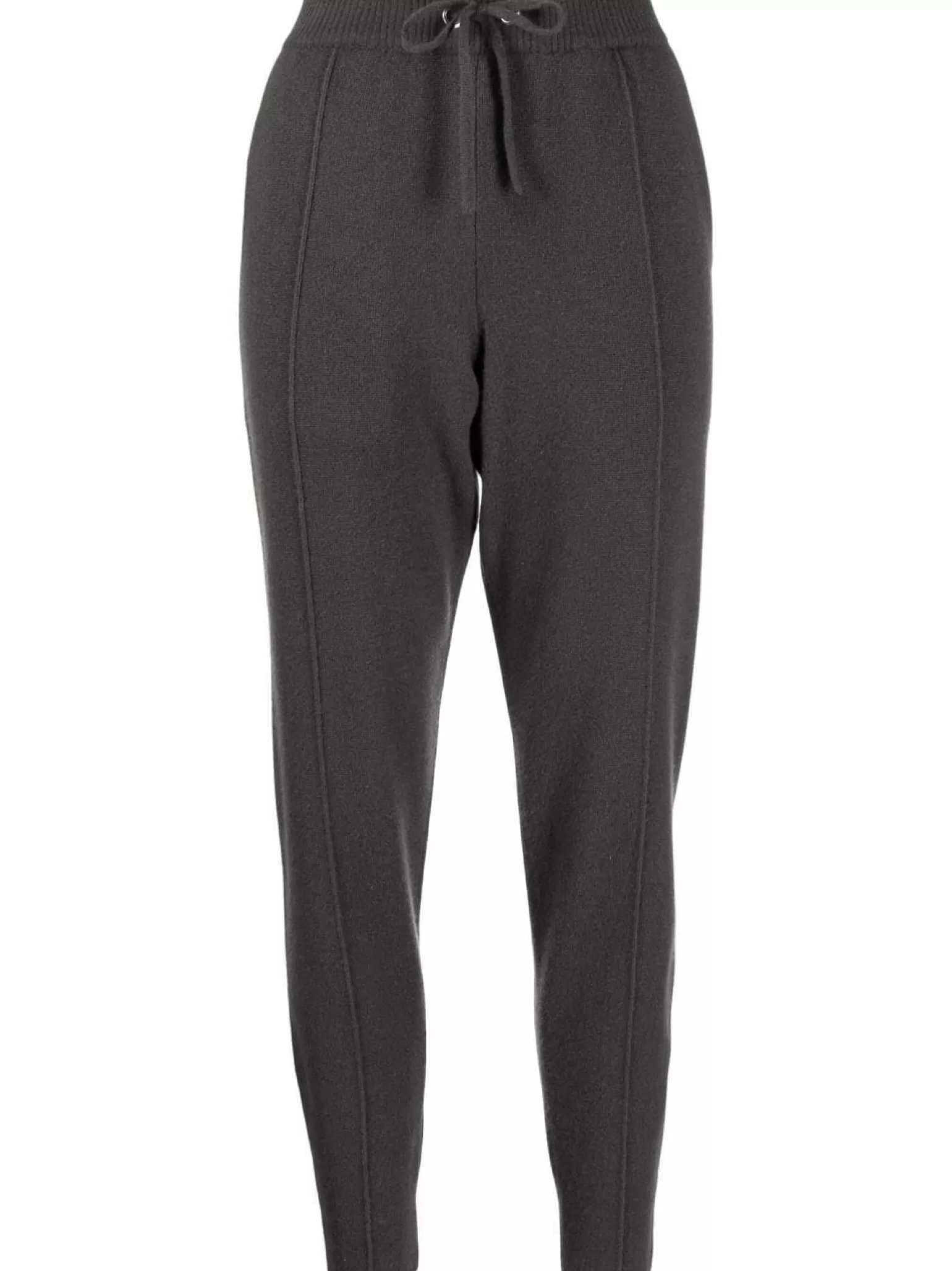 Women Pringle of Scotland Women's Cashmere Blend Joggers In Dark Khaki